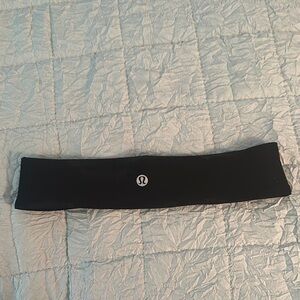 lululemon athletica Black Stretchy Hairband